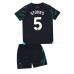 Manchester City John Stones #5 Babykleding Derde Shirt Kinderen 2023-24 Korte Mouwen (+ korte broeken)